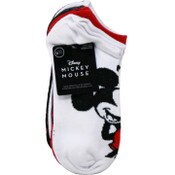 Wholesale - 6pk WOMEN MICKEY HAPPY THOUGHTS NS SOCKS SIZE 9-11, UPC: 193159207588